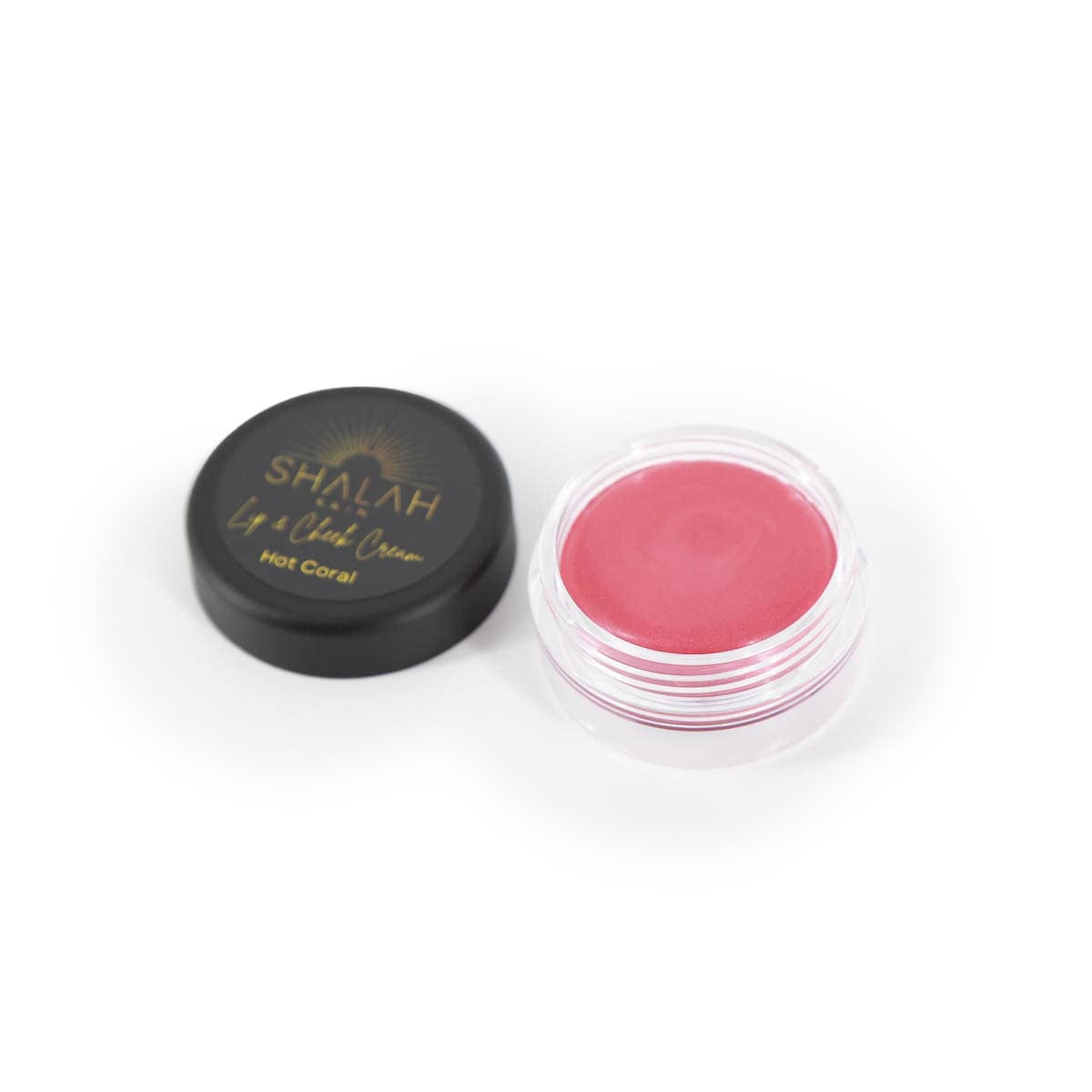 Shalah Skin - Lip and Cheek Cream - Hot Coral 