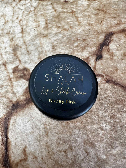 Nudey Pink Shalah Lip and Cheek Cream